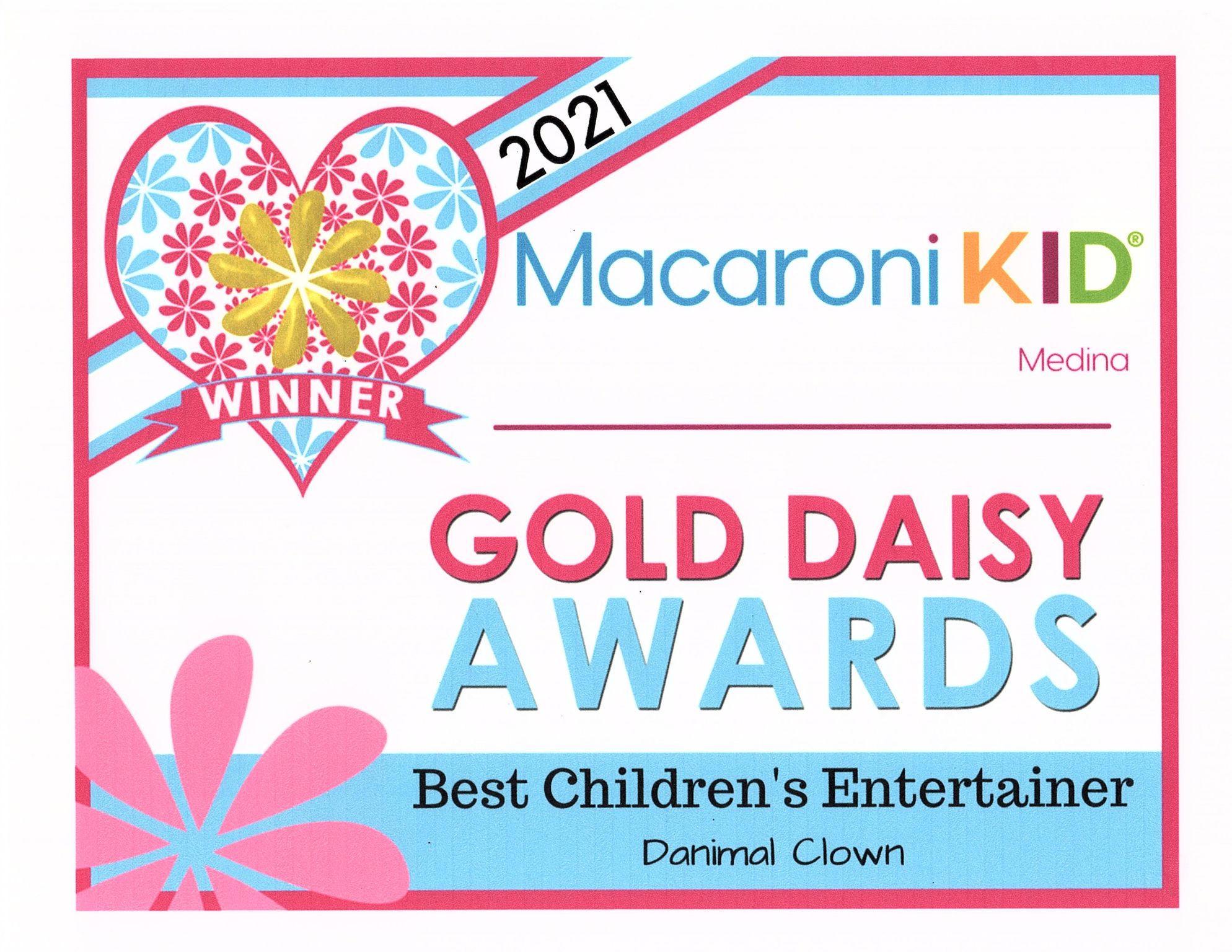 Daisy Award — Best Children's Entertainer